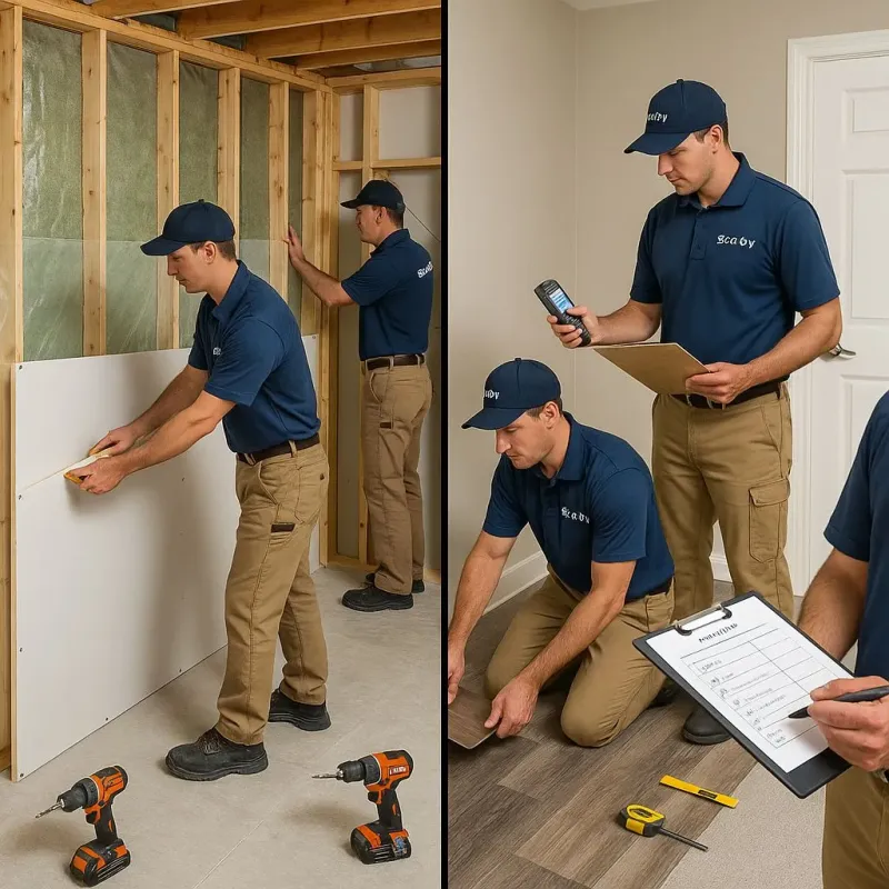 Repairs and Reconstruction process in McPherson, KS
