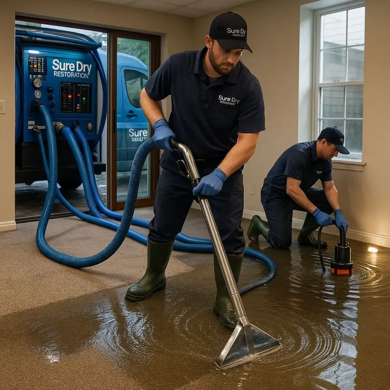 Water Extraction and Removal process in McPherson, KS